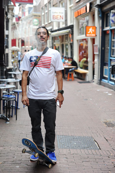Amsterdam: Porpe on the Streets with Weed